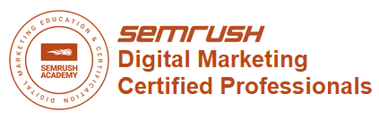 SemRush Certified Digital Marketing Spectral Vision