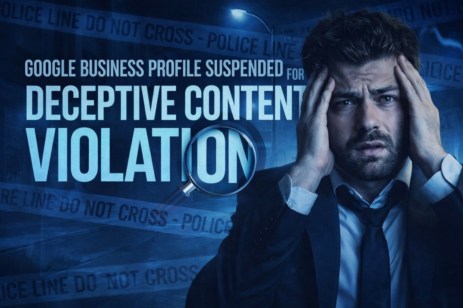 Google Business Profile Suspended for Deceptive Content Google Business Profile Suspended for Deceptive Content