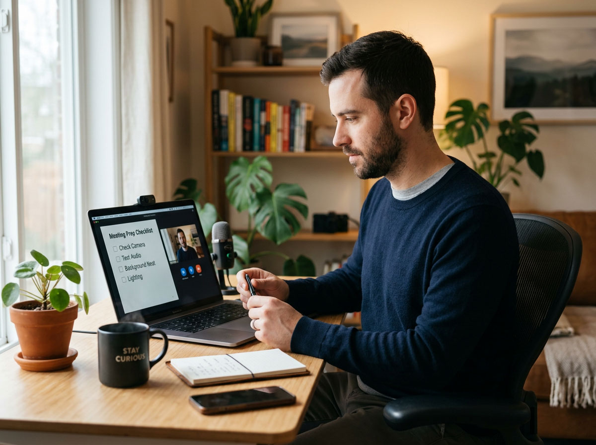 spectral vision zoom professional video call setup