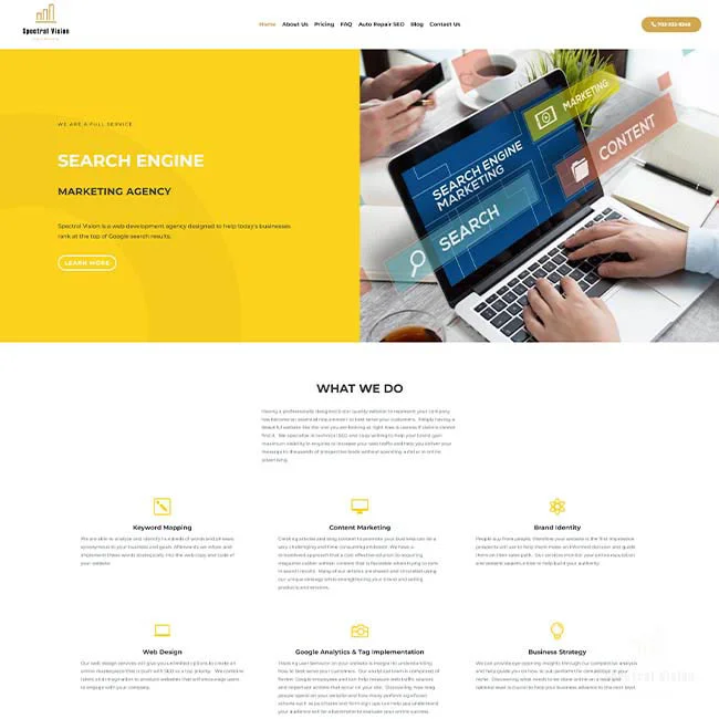 Spectral Vision Media Web Design Agency in Las Vegas